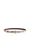 Madewell Cowhide Leather Western Belt In Multi
