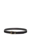 Madewell Women's Suede Essentials Belt In True Black