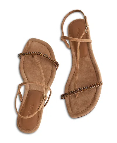 Madewell Women's Tonio Strappy Sandals In Brown