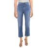 Madewell Womens High-rise Denim Straight Leg Jeans