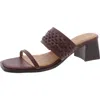 Madewell Roni Keira Block Heel Sandal In Brown