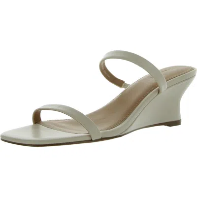 Madewell Womens Leather Padded Insole Wedge Sandals In Multi