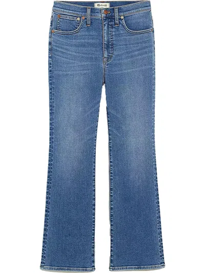 Madewell Womens Tencel Cali Demi Bootcut Jeans In Blue
