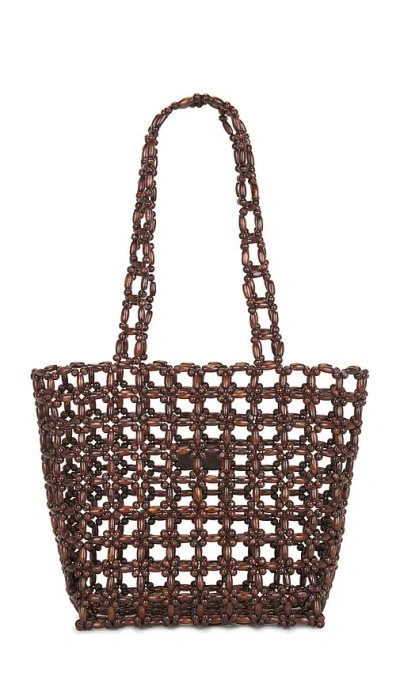Madewell Wood Bead Tote Bag