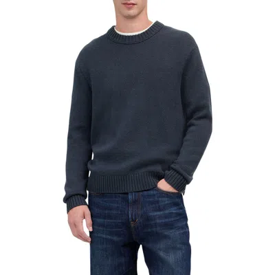Madewell Wool & Cashmere Blend Sweater In Blue