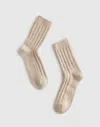 Madewell Wool Ankle Socks In Gold