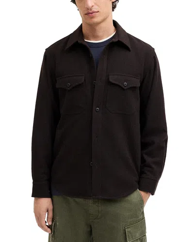 Madewell Wool Blend Plaid Pocket Shirt Jacket In Multi