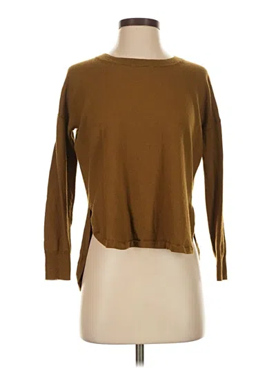 Pre-owned Madewell Wool Cardigan Sweater In Brown