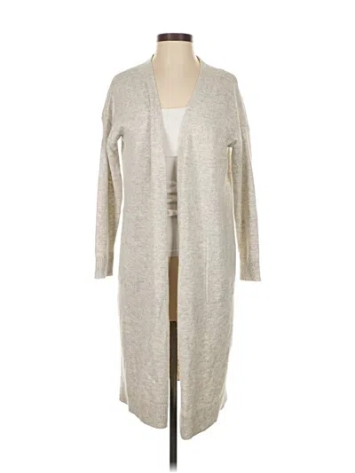 Pre-owned Madewell Wool Cardigan Sweater In Gray