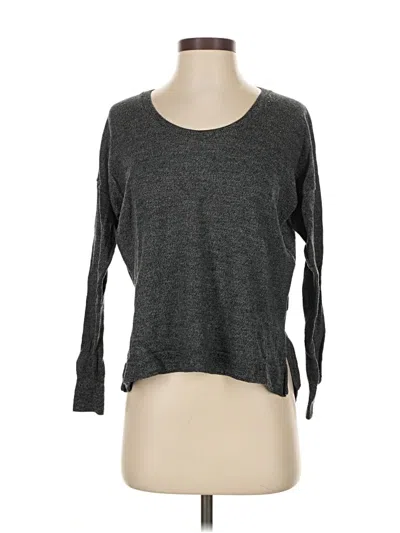 Pre-owned Madewell Wool Cardigan Sweater In Gray