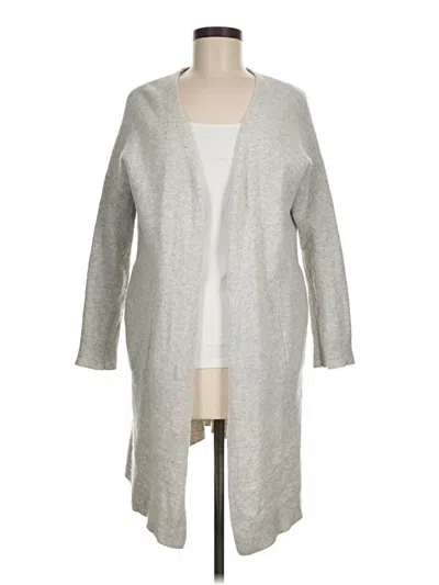Pre-owned Madewell Wool Cardigan Sweater In Gray