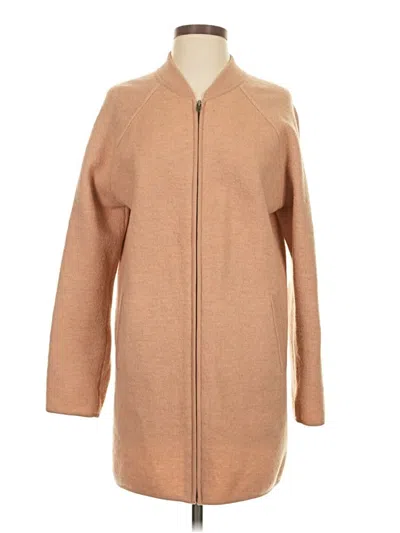 Pre-owned Madewell Wool Cardigan Sweater In Tan
