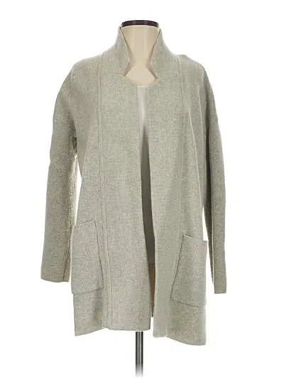 Pre-owned Madewell Wool Coat In Gray