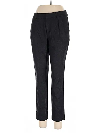 Pre-owned Madewell Wool Pants In Black
