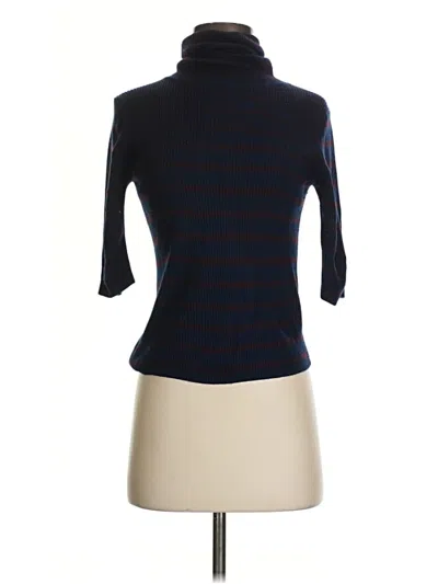 Pre-owned Madewell Wool Pullover Sweater In Blue