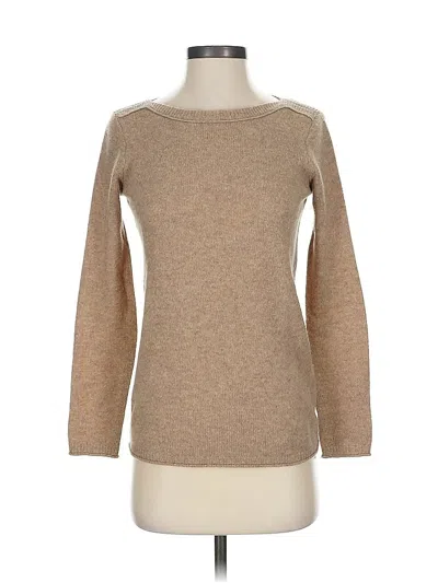 Pre-owned Madewell Wool Pullover Sweater In Brown