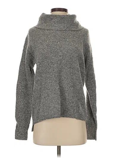Pre-owned Madewell Wool Pullover Sweater In Gray