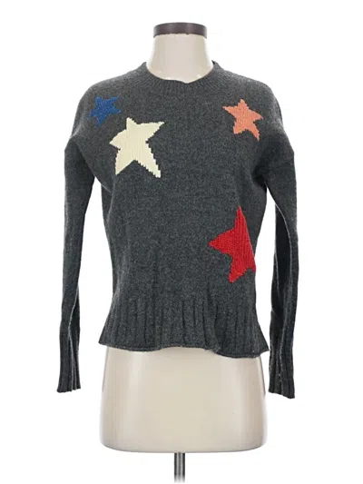 Pre-owned Madewell Wool Pullover Sweater In Gray