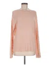 Madewell Wool Pullover Sweater In Orange