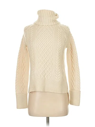 Pre-owned Madewell Wool Pullover Sweater In White
