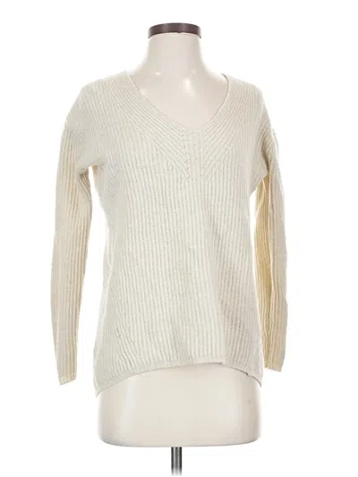 Pre-owned Madewell Wool Pullover Sweater In White