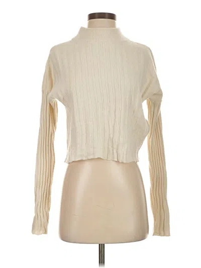 Pre-owned Madewell Wool Pullover Sweater In White