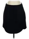 Madewell Wool Skirt In Black