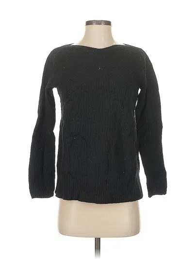 Pre-owned Madewell Wool Sweater In Black