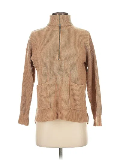 Pre-owned Madewell Wool Sweater In Brown