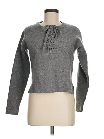 Pre-owned Madewell Wool Sweater In Gray