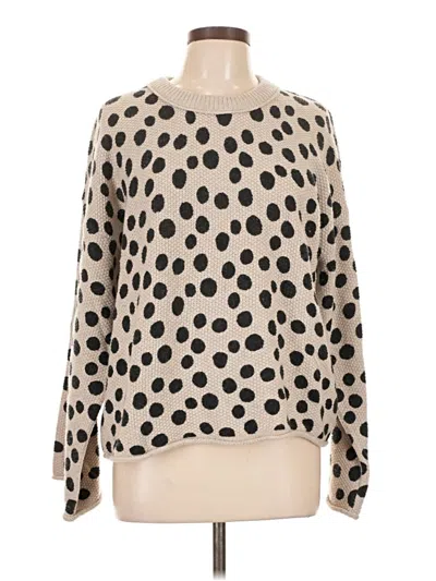 Pre-owned Madewell Wool Sweater In Ivory