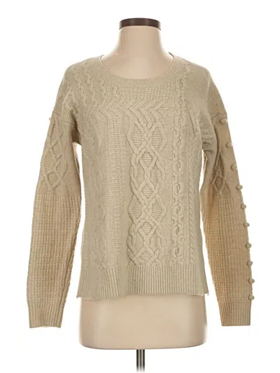 Pre-owned Madewell Wool Sweater In Tan