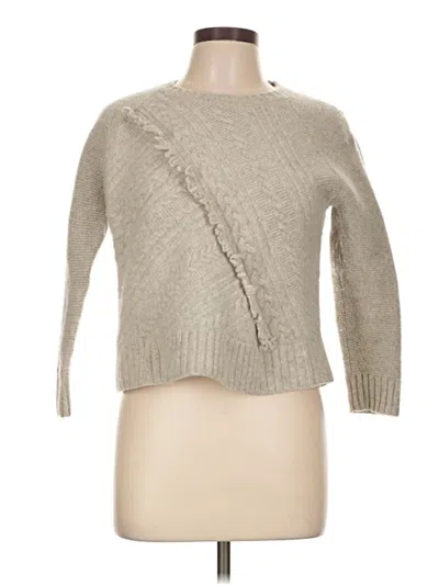 Pre-owned Madewell Wool Sweater In Tan