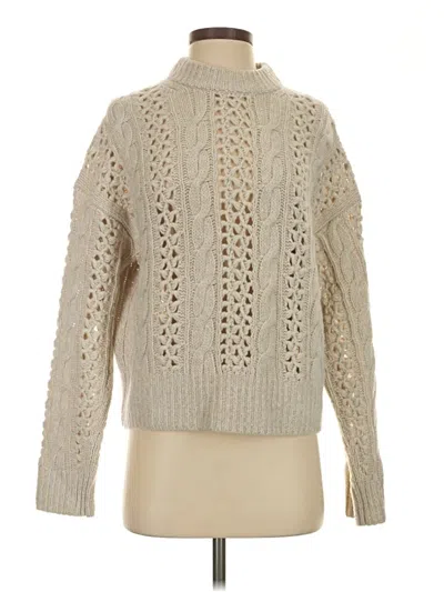 Pre-owned Madewell Wool Sweater In Tan