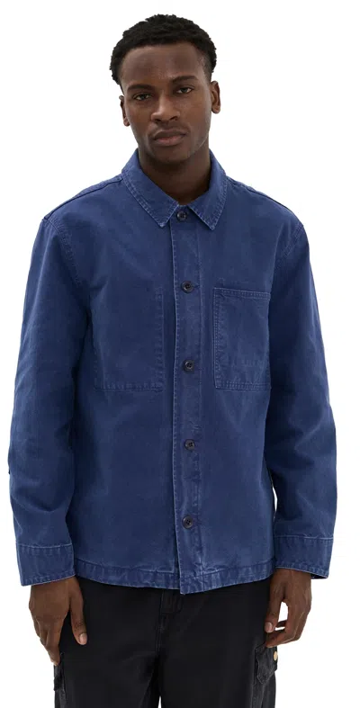 Madewell Workwear Overshirt Vintage French Blue
