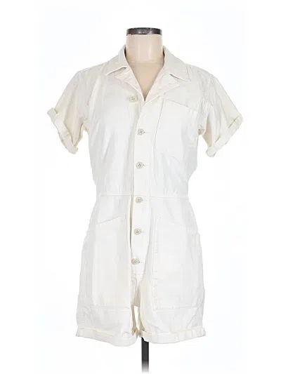 Pre-owned Madewell X As Ever Romper In Silver