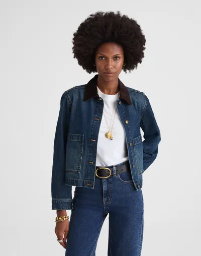 Madewell X Kaihara Denim Chore Jacket In Blue