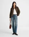Madewell X Kaihara Denim Dean Easy Straight Jean In Multi