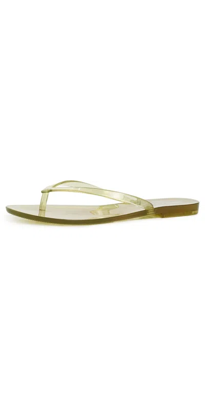 Madewell X Melissa Jelly Flip Flops Yellow