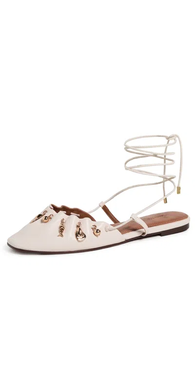 Madewell X Shopbop Gaia Ballet Flats Vintage Ivory In White