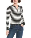 Madewell Zip-front Cardigan In Black