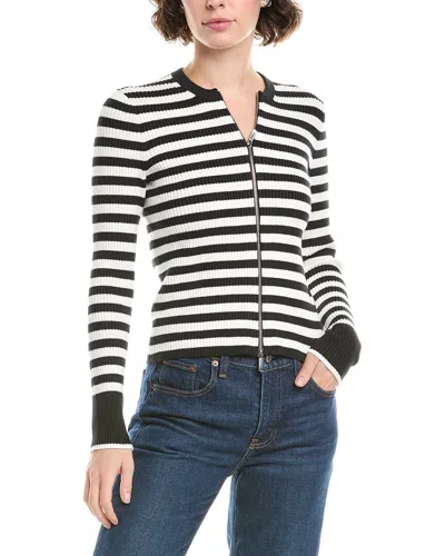Madewell Zip-front Cardigan In White