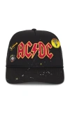Madeworn Ac/dc Cap In Black