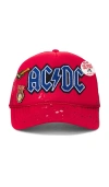 Madeworn Ac/dc Hat In Red