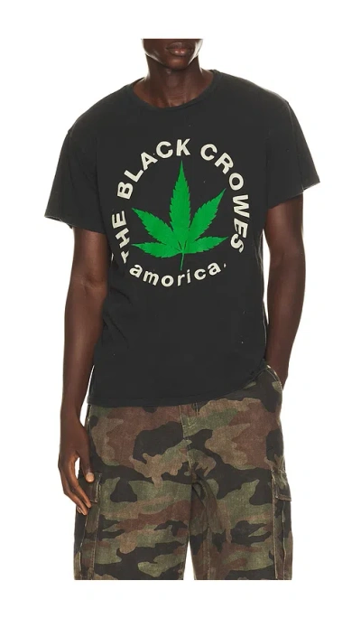 Madeworn Black Crowes 90s Tee In Coal