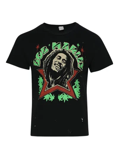 Madeworn Bob Marley T-shirt In Black