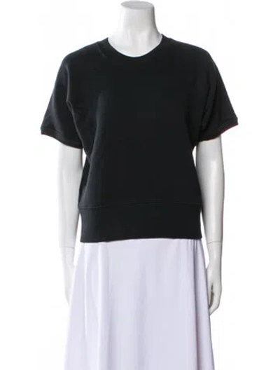 Pre-owned Madeworn Crew Neck Short Sleeve Sweatshirt In Black