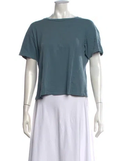 Pre-owned Madeworn Crew Neck Short Sleeve T-shirt In Blue