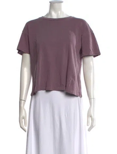 Pre-owned Madeworn Crew Neck Short Sleeve T-shirt In Purple