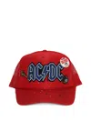 Madeworn Embroidered Hat In Red
